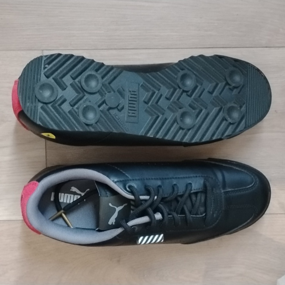 Puma Scuderia Ferrari x Roma Jr "Black Rosso Corsa" 5.5C - Picture 4 of 7